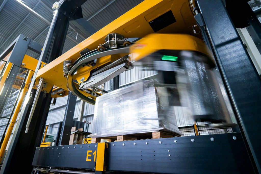Paletten-Stretchfolie – Erweiterter Kern, Schwarz Produktbild-Vorschau 2